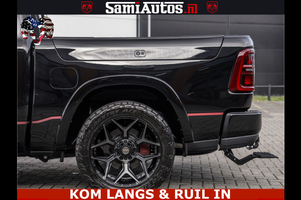 Dodge Ram Limited H.O 540HP 706Nm | Massage + Full Option | De Meest Luxe en Volle Pick-Up in zijn Klasse | Comfortabele Dubbele Cabine met Royale 5 Zitplaatsen | BPM vrij | Nu Leverbaar uit Voorraad | Voorraad Nr 2304 - 8540