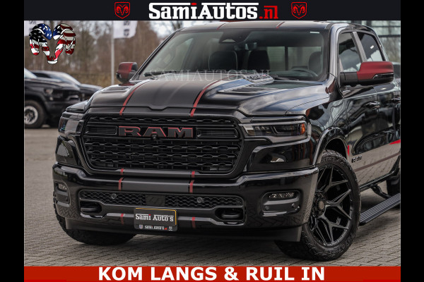 Dodge Ram Limited H.O 540HP 706Nm | Massage + Full Option | De Meest Luxe en Volle Pick-Up in zijn Klasse | Comfortabele Dubbele Cabine met Royale 5 Zitplaatsen | BPM vrij | Nu Leverbaar uit Voorraad | Voorraad Nr 2304 - 8540