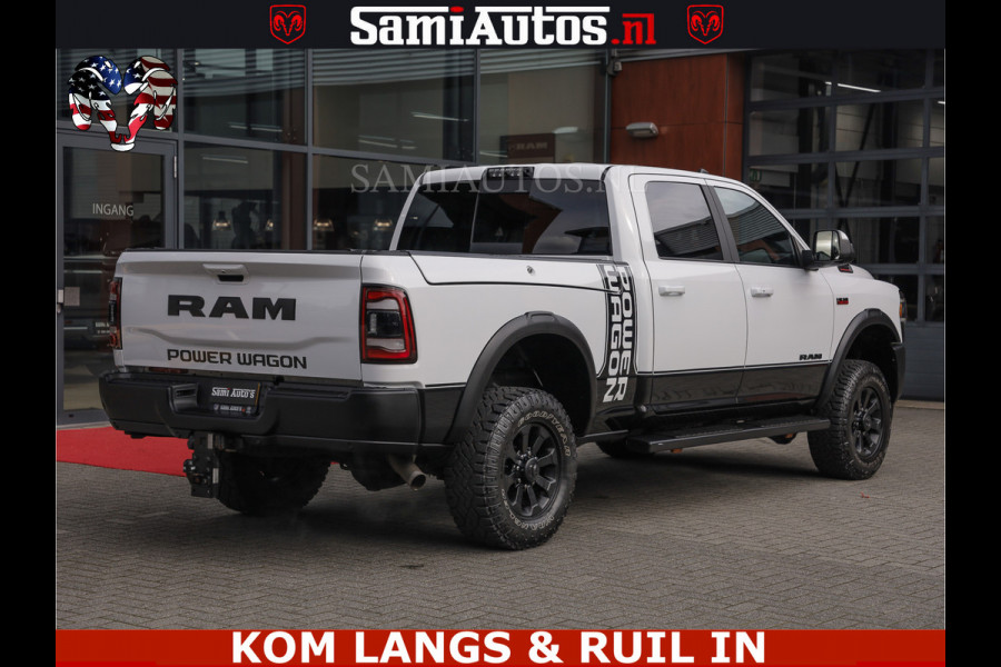 Dodge Ram 2500 POWER WAGON | 6 PERSOONS | 6.4 V8 4X4 | ADAPTIVE | FULL LED | TREK LIER | OPEN DAK | 6.4F BAK | 3500KG | CAMERA V+A | SPER DIFF | TWO TONE UITVOERING | ALARM | VOLLE UITVOERING |