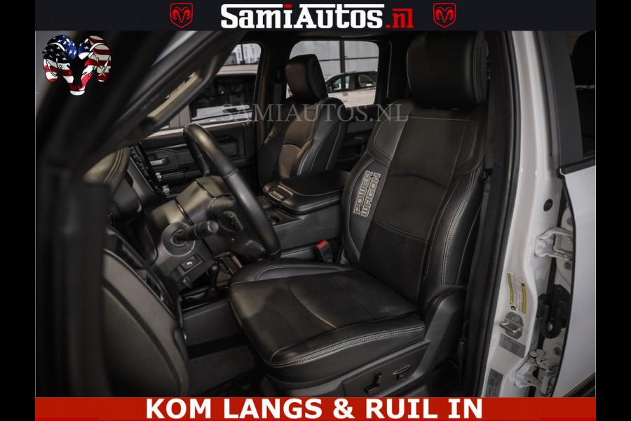 Dodge Ram 2500 POWER WAGON | 6 PERSOONS | 6.4 V8 4X4 | ADAPTIVE | FULL LED | TREK LIER | OPEN DAK | 6.4F BAK | 3500KG | CAMERA V+A | SPER DIFF | TWO TONE UITVOERING | ALARM | VOLLE UITVOERING |