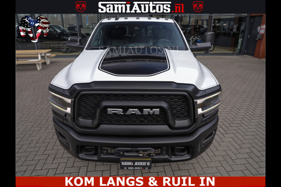 Dodge Ram 2500 POWER WAGON | 6 PERSOONS | 6.4 V8 4X4 | ADAPTIVE | FULL LED | TREK LIER | OPEN DAK | 6.4F BAK | 3500KG | CAMERA V+A | SPER DIFF | TWO TONE UITVOERING | ALARM | VOLLE UITVOERING |
