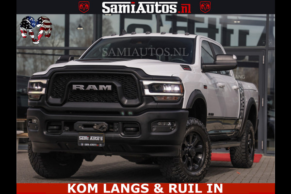 Dodge Ram 2500 POWER WAGON | 6 PERSOONS | 6.4 V8 4X4 | ADAPTIVE | FULL LED | TREK LIER | OPEN DAK | 6.4F BAK | 3500KG | CAMERA V+A | SPER DIFF | TWO TONE UITVOERING | ALARM | VOLLE UITVOERING |