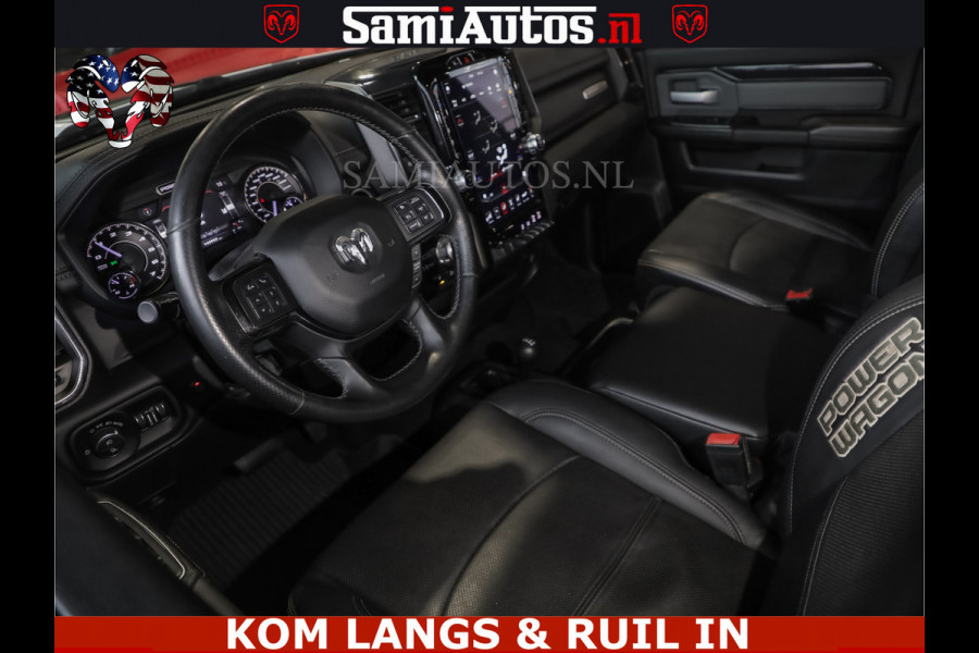 Dodge Ram 2500 POWER WAGON | 6 PERSOONS | 6.4 V8 4X4 | ADAPTIVE | FULL LED | TREK LIER | OPEN DAK | 6.4F BAK | 3500KG | CAMERA V+A | SPER DIFF | TWO TONE UITVOERING | ALARM | VOLLE UITVOERING |