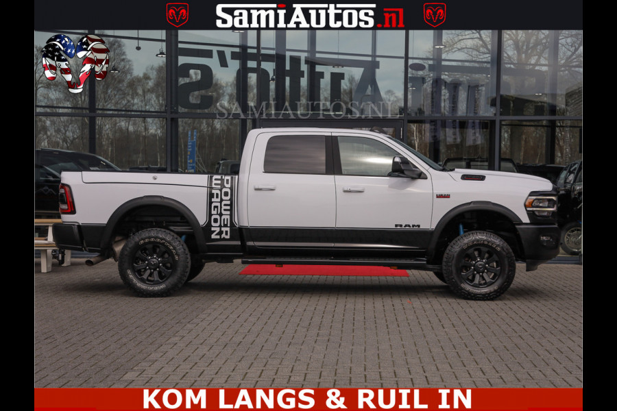 Dodge Ram 2500 POWER WAGON | 6 PERSOONS | 6.4 V8 4X4 | ADAPTIVE | FULL LED | TREK LIER | OPEN DAK | 6.4F BAK | 3500KG | CAMERA V+A | SPER DIFF | TWO TONE UITVOERING | ALARM | VOLLE UITVOERING |