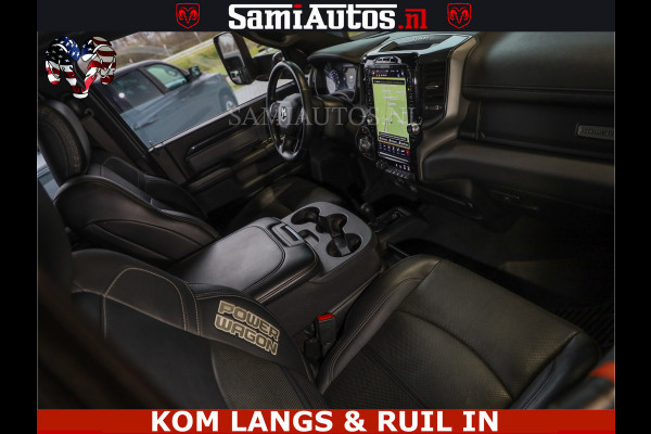 Dodge Ram 2500 POWER WAGON | 6 PERSOONS | 6.4 V8 4X4 | ADAPTIVE | FULL LED | TREK LIER | OPEN DAK | 6.4F BAK | 3500KG | CAMERA V+A | SPER DIFF | TWO TONE UITVOERING | ALARM | VOLLE UITVOERING |