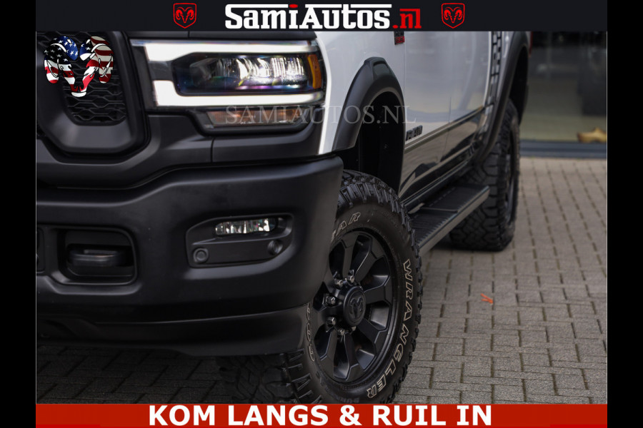 Dodge Ram 2500 POWER WAGON | 6 PERSOONS | 6.4 V8 4X4 | ADAPTIVE | FULL LED | TREK LIER | OPEN DAK | 6.4F BAK | 3500KG | CAMERA V+A | SPER DIFF | TWO TONE UITVOERING | ALARM | VOLLE UITVOERING |