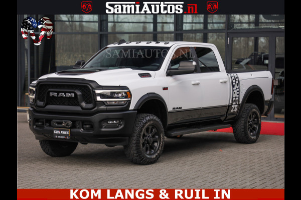 Dodge Ram 2500 POWER WAGON | 6 PERSOONS | 6.4 V8 4X4 | ADAPTIVE | FULL LED | TREK LIER | OPEN DAK | 6.4F BAK | 3500KG | CAMERA V+A | SPER DIFF | TWO TONE UITVOERING | ALARM | VOLLE UITVOERING |