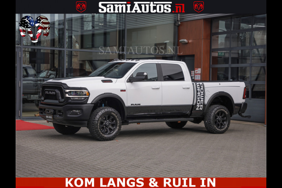 Dodge Ram 2500 POWER WAGON | 6 PERSOONS | 6.4 V8 4X4 | ADAPTIVE | FULL LED | TREK LIER | OPEN DAK | 6.4F BAK | 3500KG | CAMERA V+A | SPER DIFF | TWO TONE UITVOERING | ALARM | VOLLE UITVOERING |