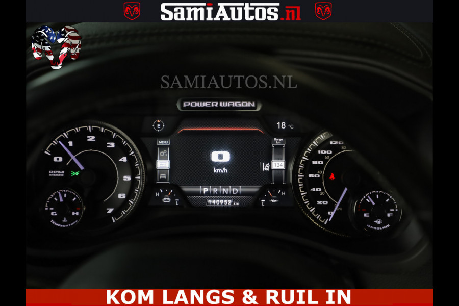 Dodge Ram 2500 POWER WAGON | 6 PERSOONS | 6.4 V8 4X4 | ADAPTIVE | FULL LED | TREK LIER | OPEN DAK | 6.4F BAK | 3500KG | CAMERA V+A | SPER DIFF | TWO TONE UITVOERING | ALARM | VOLLE UITVOERING |