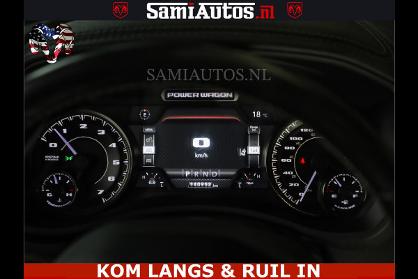 Dodge Ram 2500 POWER WAGON | 6 PERSOONS | 6.4 V8 4X4 | ADAPTIVE | FULL LED | TREK LIER | OPEN DAK | 6.4F BAK | 3500KG | CAMERA V+A | SPER DIFF | TWO TONE UITVOERING | ALARM | VOLLE UITVOERING |