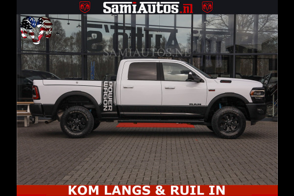Dodge Ram 2500 POWER WAGON | 6 PERSOONS | 6.4 V8 4X4 | ADAPTIVE | FULL LED | TREK LIER | OPEN DAK | 6.4F BAK | 3500KG | CAMERA V+A | SPER DIFF | TWO TONE UITVOERING | ALARM | VOLLE UITVOERING |