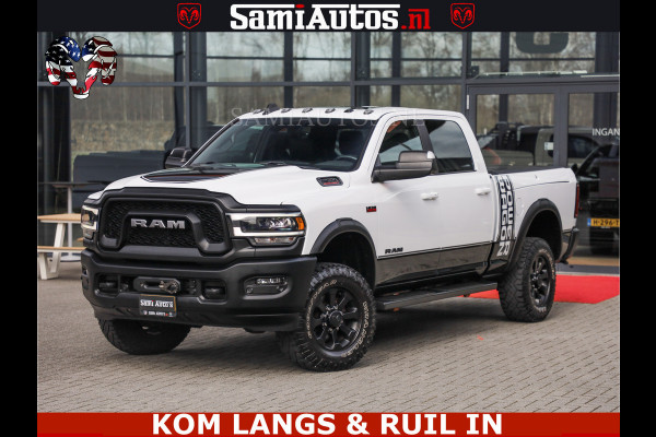 Dodge Ram 2500 POWER WAGON | 6 PERSOONS | 6.4 V8 4X4 | ADAPTIVE | FULL LED | TREK LIER | OPEN DAK | 6.4F BAK | 3500KG | CAMERA V+A | SPER DIFF | TWO TONE UITVOERING | ALARM | VOLLE UITVOERING |
