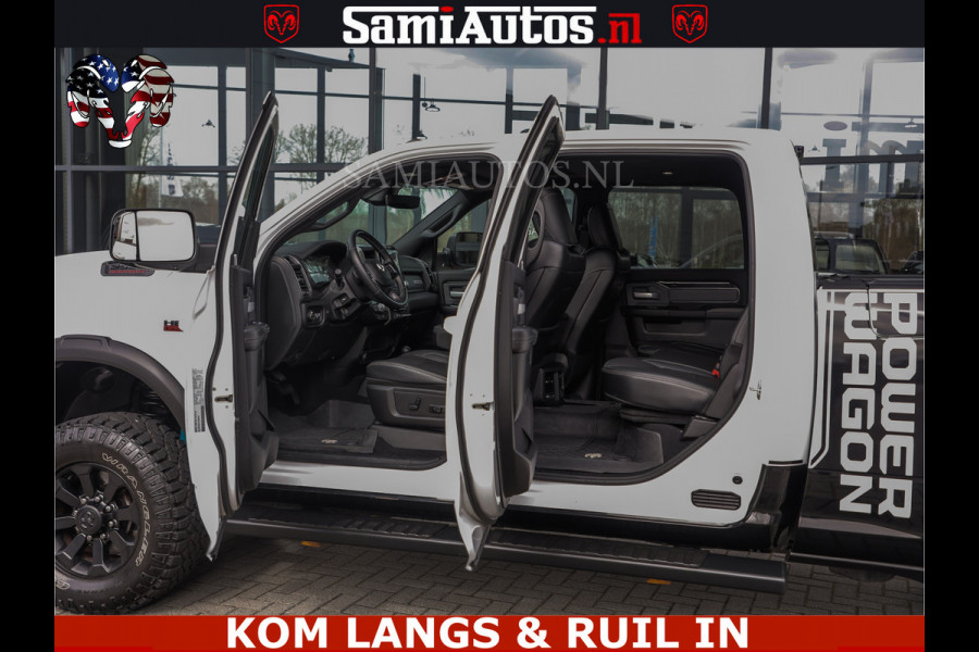 Dodge Ram 2500 POWER WAGON | 6 PERSOONS | 6.4 V8 4X4 | ADAPTIVE | FULL LED | TREK LIER | OPEN DAK | 6.4F BAK | 3500KG | CAMERA V+A | SPER DIFF | TWO TONE UITVOERING | ALARM | VOLLE UITVOERING |