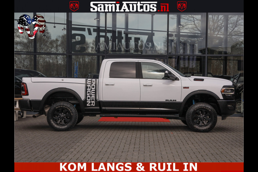 Dodge Ram 2500 POWER WAGON | 6 PERSOONS | 6.4 V8 4X4 | ADAPTIVE | FULL LED | TREK LIER | OPEN DAK | 6.4F BAK | 3500KG | CAMERA V+A | SPER DIFF | TWO TONE UITVOERING | ALARM | VOLLE UITVOERING |