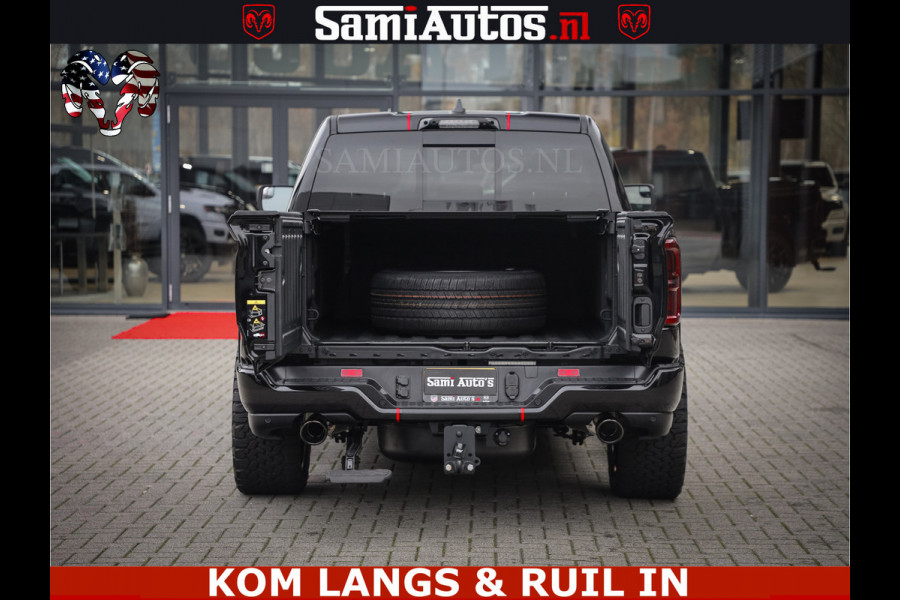 Dodge Ram 1500 Limited Night H.O 540HP 706Nm | Massage + Full Option | De Meest Luxe en Volle Pick-Up in zijn Klasse | Comfortabele Dubbele Cabine met Royale 5 Zitplaatsen | BPM vrij | Nu Leverbaar uit Voorraad | Voorraad Nr 2334 - 5409