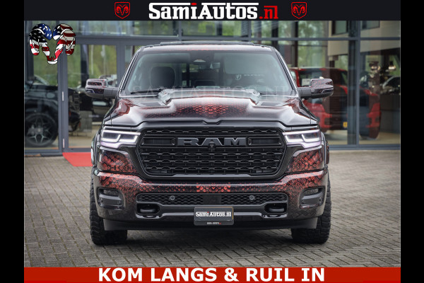 Dodge Ram COBRA EDITION | All-In Prijs | Limited Night High Output 540HP 706Nm | Massage + Full Option | De Meest Luxe en Volle Pick-Up in Comfortabele Dubbele Cabine met Royale 5 Zitplaatsen | BPM vrij | Nu Leverbaar uit Voorraad | Voorraad Nr 2335 - 5153 |