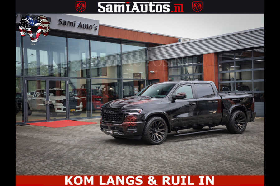 Dodge Ram COBRA EDITION | All-In Prijs | Limited Night High Output 540HP 706Nm | Massage + Full Option | De Meest Luxe en Volle Pick-Up in Comfortabele Dubbele Cabine met Royale 5 Zitplaatsen | BPM vrij | Nu Leverbaar uit Voorraad | Voorraad Nr 2335 - 5153 |