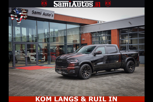 Dodge Ram COBRA EDITION | All-In Prijs | Limited Night High Output 540HP 706Nm | Massage + Full Option | De Meest Luxe en Volle Pick-Up in Comfortabele Dubbele Cabine met Royale 5 Zitplaatsen | BPM vrij | Nu Leverbaar uit Voorraad | Voorraad Nr 2335 - 5153 |