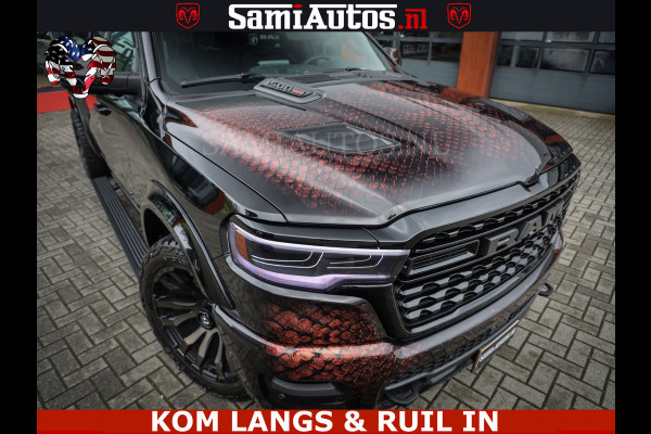 Dodge Ram COBRA EDITION | All-In Prijs | Limited Night High Output 540HP 706Nm | Massage + Full Option | De Meest Luxe en Volle Pick-Up in Comfortabele Dubbele Cabine met Royale 5 Zitplaatsen | BPM vrij | Nu Leverbaar uit Voorraad | Voorraad Nr 2335 - 5153 |