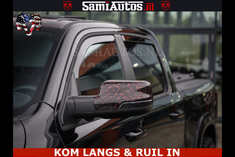 Dodge Ram COBRA EDITION | All-In Prijs | Limited Night High Output 540HP 706Nm | Massage + Full Option | De Meest Luxe en Volle Pick-Up in Comfortabele Dubbele Cabine met Royale 5 Zitplaatsen | BPM vrij | Nu Leverbaar uit Voorraad | Voorraad Nr 2335 - 5153 |