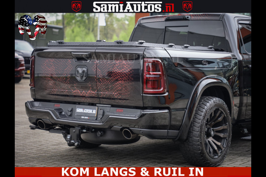 Dodge Ram COBRA EDITION | All-In Prijs | Limited Night High Output 540HP 706Nm | Massage + Full Option | De Meest Luxe en Volle Pick-Up in Comfortabele Dubbele Cabine met Royale 5 Zitplaatsen | BPM vrij | Nu Leverbaar uit Voorraad | Voorraad Nr 2335 - 5153 |