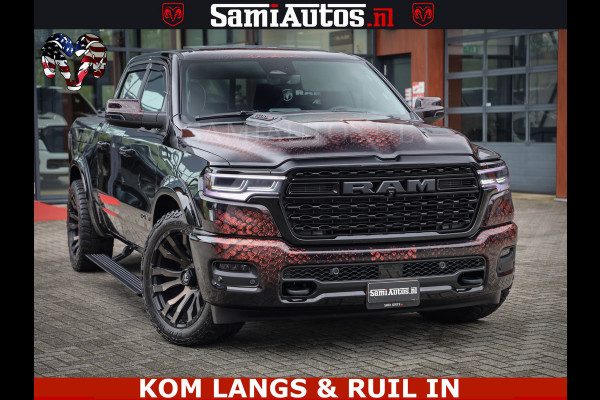 Dodge Ram COBRA EDITION | All-In Prijs | Limited Night High Output 540HP 706Nm | Massage + Full Option | De Meest Luxe en Volle Pick-Up in Comfortabele Dubbele Cabine met Royale 5 Zitplaatsen | BPM vrij | Nu Leverbaar uit Voorraad | Voorraad Nr 2335 - 5153 |