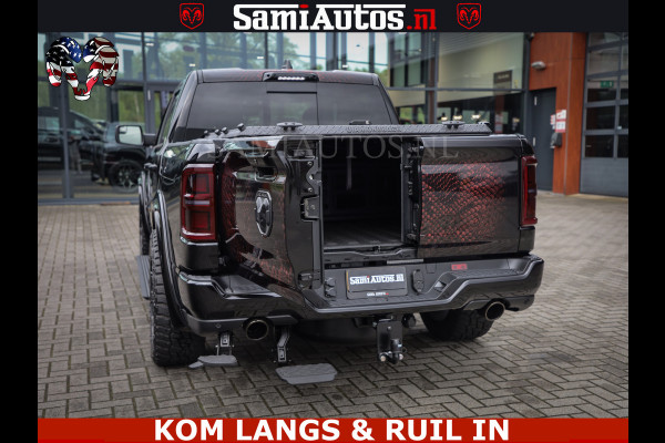 Dodge Ram COBRA EDITION | All-In Prijs | Limited Night High Output 540HP 706Nm | Massage + Full Option | De Meest Luxe en Volle Pick-Up in Comfortabele Dubbele Cabine met Royale 5 Zitplaatsen | BPM vrij | Nu Leverbaar uit Voorraad | Voorraad Nr 2335 - 5153 |