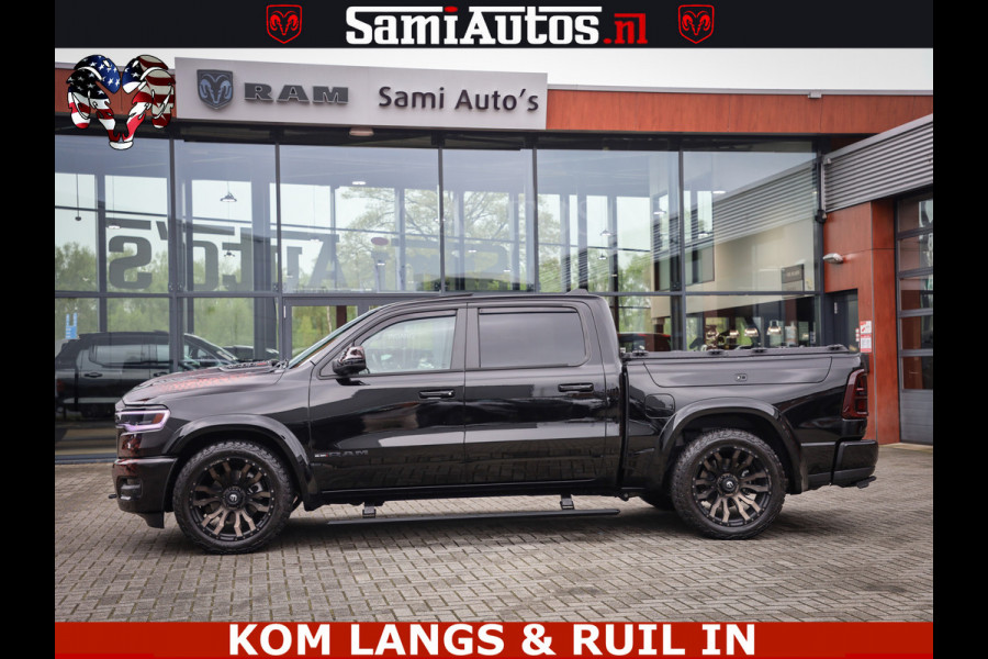 Dodge Ram COBRA EDITION | All-In Prijs | Limited Night High Output 540HP 706Nm | Massage + Full Option | De Meest Luxe en Volle Pick-Up in Comfortabele Dubbele Cabine met Royale 5 Zitplaatsen | BPM vrij | Nu Leverbaar uit Voorraad | Voorraad Nr 2335 - 5153 |