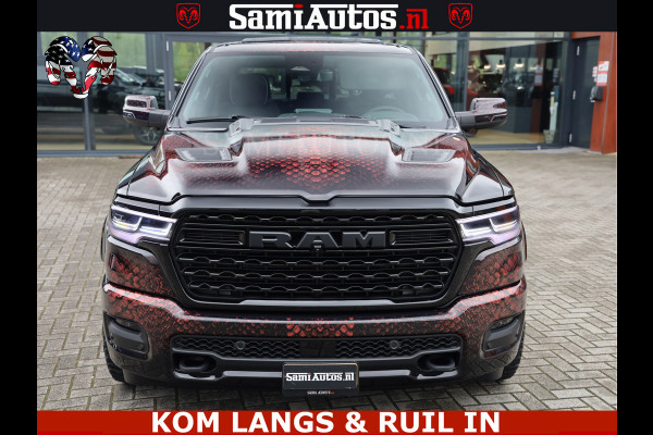 Dodge Ram COBRA EDITION | All-In Prijs | Limited Night High Output 540HP 706Nm | Massage + Full Option | De Meest Luxe en Volle Pick-Up in Comfortabele Dubbele Cabine met Royale 5 Zitplaatsen | BPM vrij | Nu Leverbaar uit Voorraad | Voorraad Nr 2335 - 5153 |