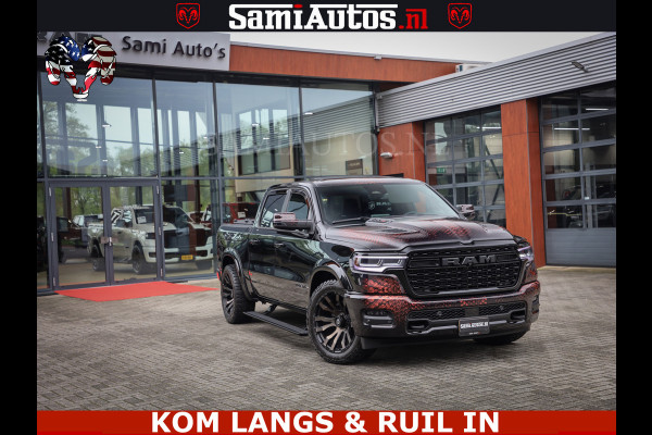 Dodge Ram COBRA EDITION | All-In Prijs | Limited Night High Output 540HP 706Nm | Massage + Full Option | De Meest Luxe en Volle Pick-Up in Comfortabele Dubbele Cabine met Royale 5 Zitplaatsen | BPM vrij | Nu Leverbaar uit Voorraad | Voorraad Nr 2335 - 5153 |