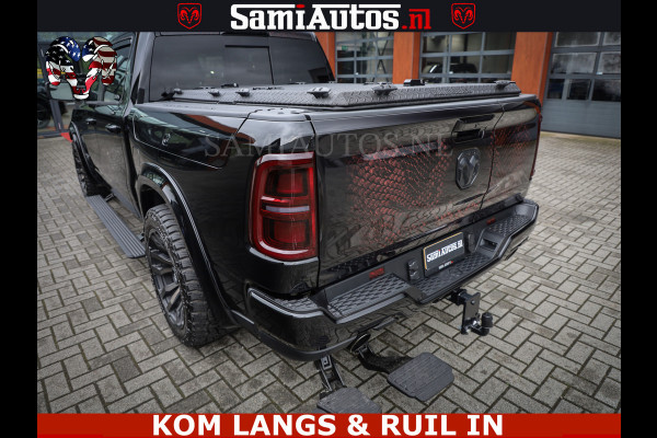 Dodge Ram COBRA EDITION | All-In Prijs | Limited Night High Output 540HP 706Nm | Massage + Full Option | De Meest Luxe en Volle Pick-Up in Comfortabele Dubbele Cabine met Royale 5 Zitplaatsen | BPM vrij | Nu Leverbaar uit Voorraad | Voorraad Nr 2335 - 5153 |