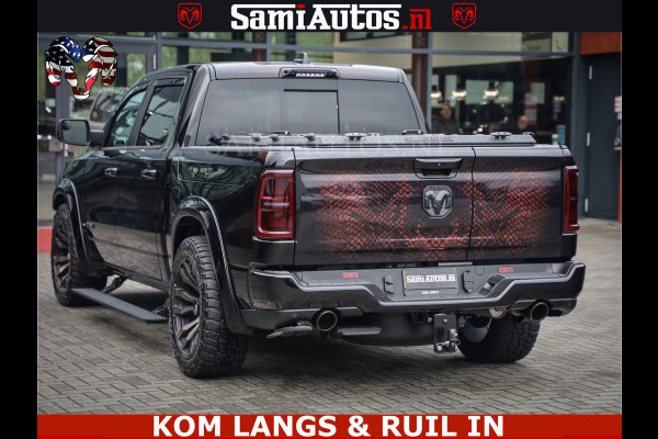 Dodge Ram COBRA EDITION | All-In Prijs | Limited Night High Output 540HP 706Nm | Massage + Full Option | De Meest Luxe en Volle Pick-Up in Comfortabele Dubbele Cabine met Royale 5 Zitplaatsen | BPM vrij | Nu Leverbaar uit Voorraad | Voorraad Nr 2335 - 5153 |