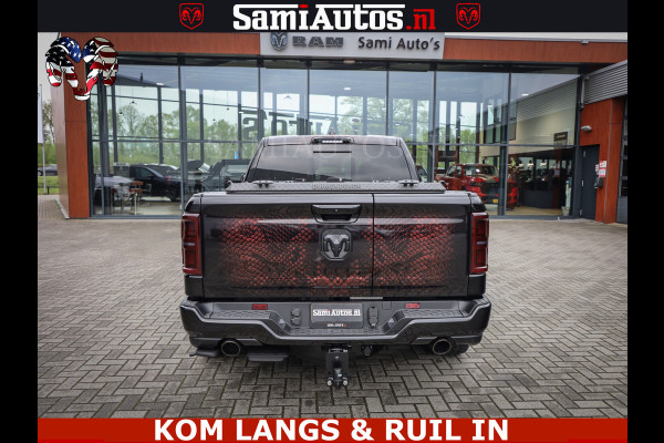 Dodge Ram COBRA EDITION | All-In Prijs | Limited Night High Output 540HP 706Nm | Massage + Full Option | De Meest Luxe en Volle Pick-Up in Comfortabele Dubbele Cabine met Royale 5 Zitplaatsen | BPM vrij | Nu Leverbaar uit Voorraad | Voorraad Nr 2335 - 5153 |