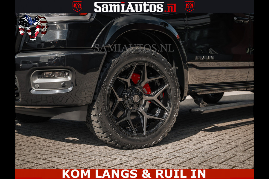 Dodge Ram HULK Pack | Limited Night H.O 540HP 706Nm | Massage + Full Option | De Meest Luxe en Volle Pick-Up in zijn Klasse | Hulk Pack is Comfortabele Dubbele Cabine met Royale 5 Zitplaatsen | BPM vrij | Nu Leverbaar uit Voorraad | Voorraad Nr 2353 - 5412