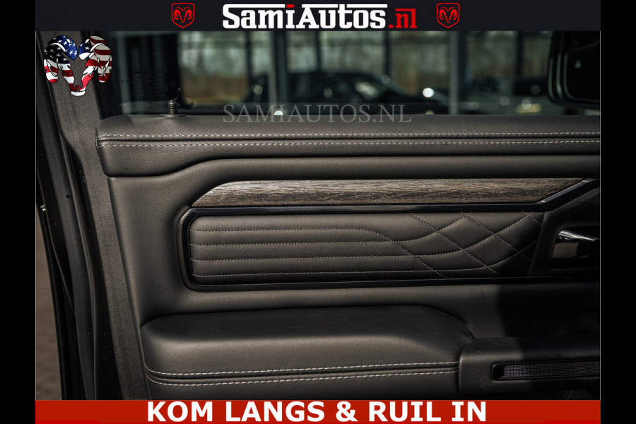 Dodge Ram HULK Pack | Limited Night H.O 540HP 706Nm | Massage + Full Option | De Meest Luxe en Volle Pick-Up in zijn Klasse | Hulk Pack is Comfortabele Dubbele Cabine met Royale 5 Zitplaatsen | BPM vrij | Nu Leverbaar uit Voorraad | Voorraad Nr 2353 - 5412