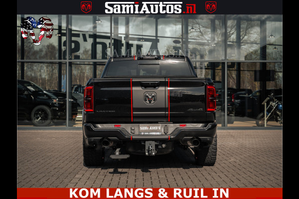 Dodge Ram HULK Pack | Limited Night H.O 540HP 706Nm | Massage + Full Option | De Meest Luxe en Volle Pick-Up in zijn Klasse | Hulk Pack is Comfortabele Dubbele Cabine met Royale 5 Zitplaatsen | BPM vrij | Nu Leverbaar uit Voorraad | Voorraad Nr 2353 - 5412