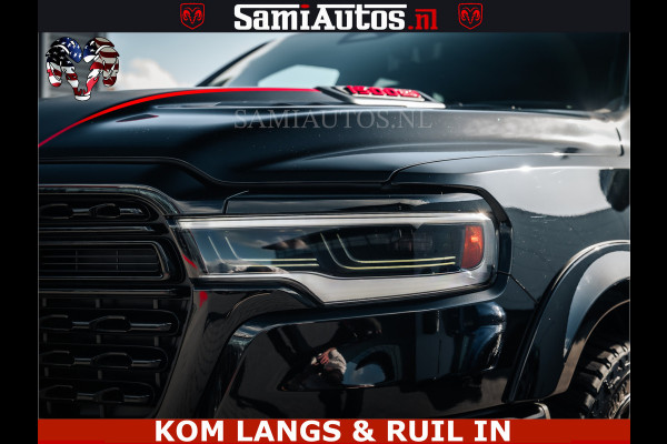 Dodge Ram HULK Pack | Limited Night H.O 540HP 706Nm | Massage + Full Option | De Meest Luxe en Volle Pick-Up in zijn Klasse | Hulk Pack is Comfortabele Dubbele Cabine met Royale 5 Zitplaatsen | BPM vrij | Nu Leverbaar uit Voorraad | Voorraad Nr 2353 - 5412