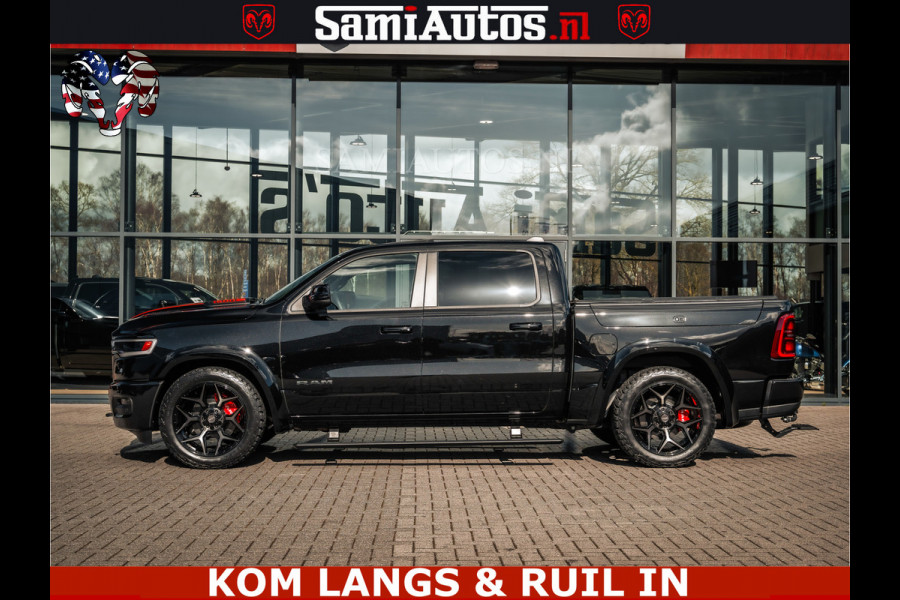 Dodge Ram HULK Pack | Limited Night H.O 540HP 706Nm | Massage + Full Option | De Meest Luxe en Volle Pick-Up in zijn Klasse | Hulk Pack is Comfortabele Dubbele Cabine met Royale 5 Zitplaatsen | BPM vrij | Nu Leverbaar uit Voorraad | Voorraad Nr 2353 - 5412