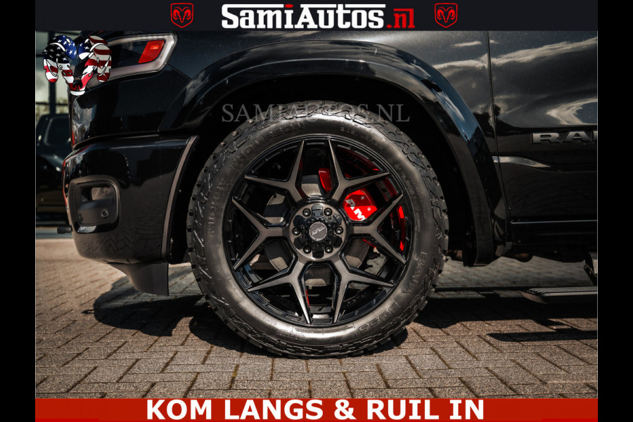 Dodge Ram HULK Pack | Limited Night H.O 540HP 706Nm | Massage + Full Option | De Meest Luxe en Volle Pick-Up in zijn Klasse | Hulk Pack is Comfortabele Dubbele Cabine met Royale 5 Zitplaatsen | BPM vrij | Nu Leverbaar uit Voorraad | Voorraad Nr 2353 - 5412