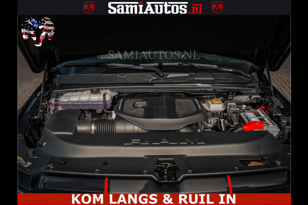Dodge Ram HULK Pack | Limited Night H.O 540HP 706Nm | Massage + Full Option | De Meest Luxe en Volle Pick-Up in zijn Klasse | Hulk Pack is Comfortabele Dubbele Cabine met Royale 5 Zitplaatsen | BPM vrij | Nu Leverbaar uit Voorraad | Voorraad Nr 2353 - 5412