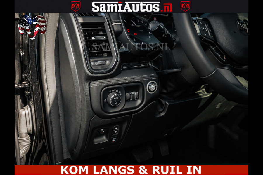 Dodge Ram HULK Pack | Limited Night H.O 540HP 706Nm | Massage + Full Option | De Meest Luxe en Volle Pick-Up in zijn Klasse | Hulk Pack is Comfortabele Dubbele Cabine met Royale 5 Zitplaatsen | BPM vrij | Nu Leverbaar uit Voorraad | Voorraad Nr 2353 - 5412