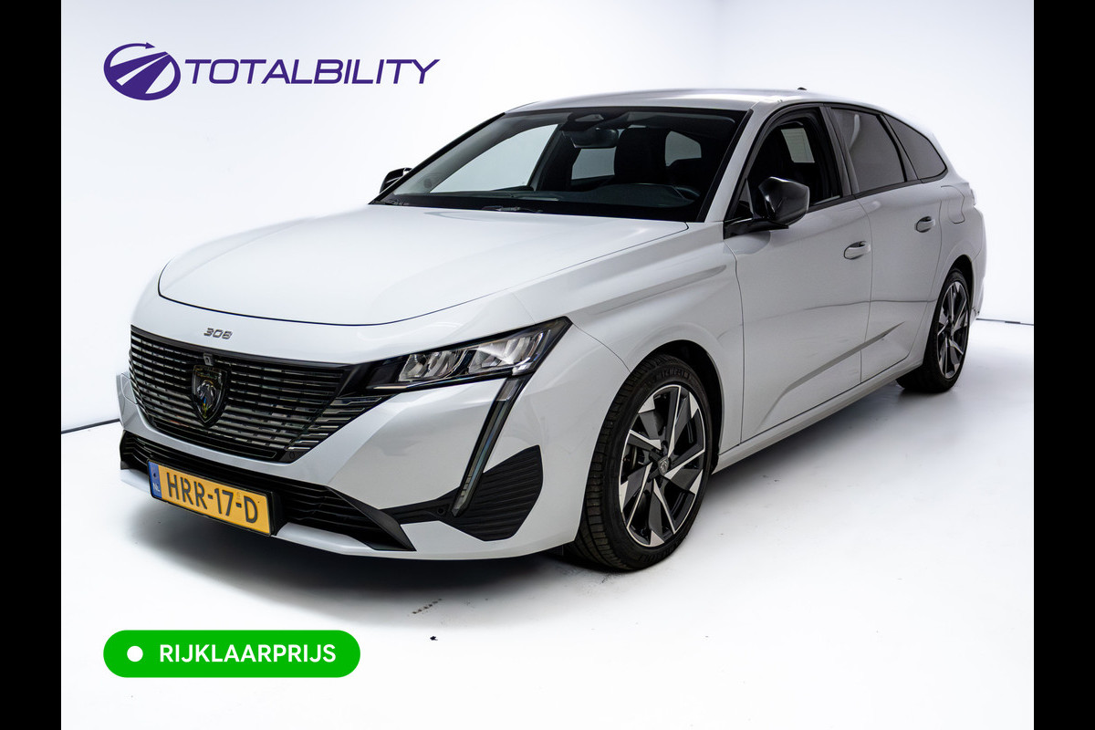 Peugeot 308 SW 1.6 Plug-in Hybrid 180 Allure Avantage automaat | Stoelverw. | Apple Carplay | Navigatie | Led | NL auto | Climate control, Adaptieve Cruise control, Alarm, Tot 8 jaar garantie