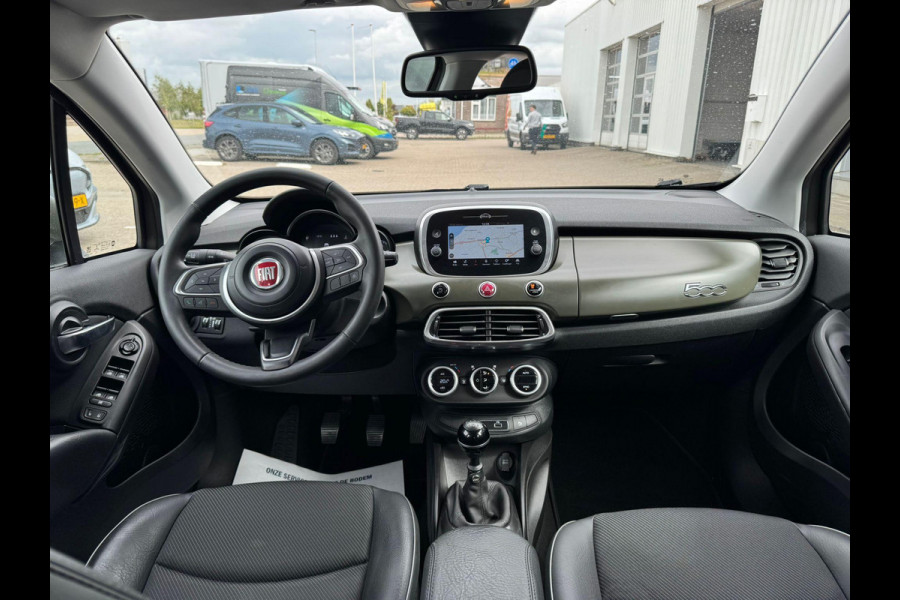 Fiat 500X 1.0 GSE Lounge 120pk | Navigatie | Achteruitrijcamera | Half leder