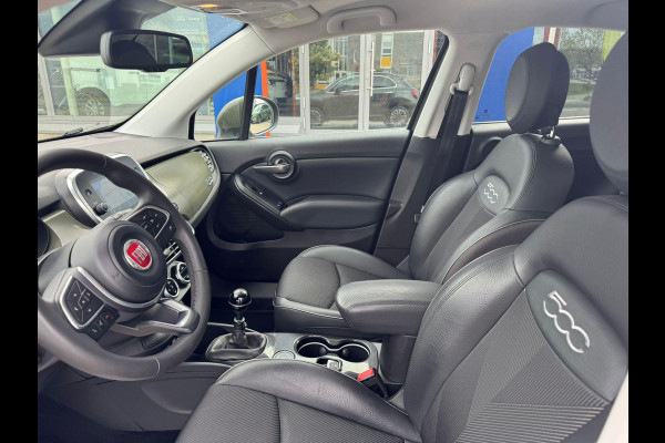Fiat 500X 1.0 GSE Lounge 120pk | Navigatie | Achteruitrijcamera | Half leder