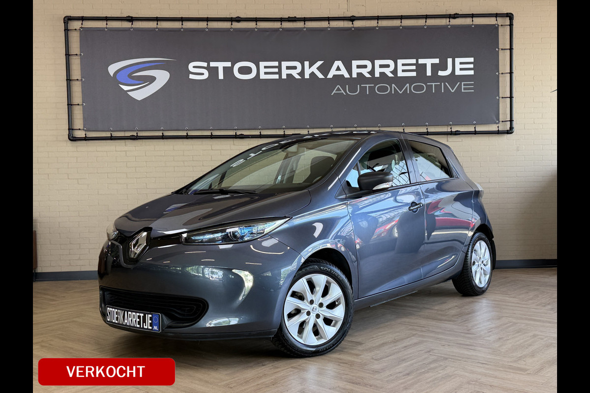 Renault ZOE R90 41 kWh (Huur Accu) Navigatie | Clima | 16" | Cruise control | Bluetooth | Dealer onderhouden!