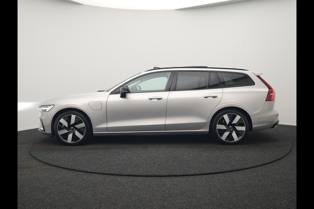 Volvo V60 T6 Recharge AWD LONG RANGE Plus Dark PHEV 350pk Dealer O.H. | Panodak | Adaptive Cruise | 360 Camera | Head Up | Harman&Kardon | Lederen Sportstoelen Memory & Verwarmd | Google Assistent | Stuur Verwarmd | Apple Carplay | Keyless | Blis | Plug In Hybr
