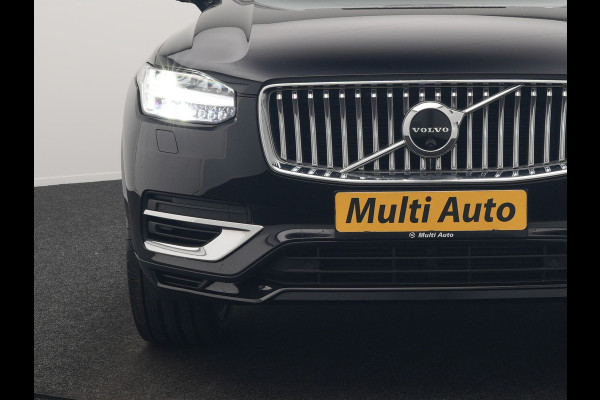 Volvo XC90 T8 Twin Engine AWD Inscription 7 Persoons PHEV 394pk Dealer O.H. | Panodak | Adaptive Cruise | Luxe Lederen Sportstoelen Memory & Verwarmd | 360 Camera | Head Up | Harman Kardon | Apple Carplay | Blis | Virtual | Navigatie | 21"L.M | Plug In Hybrid