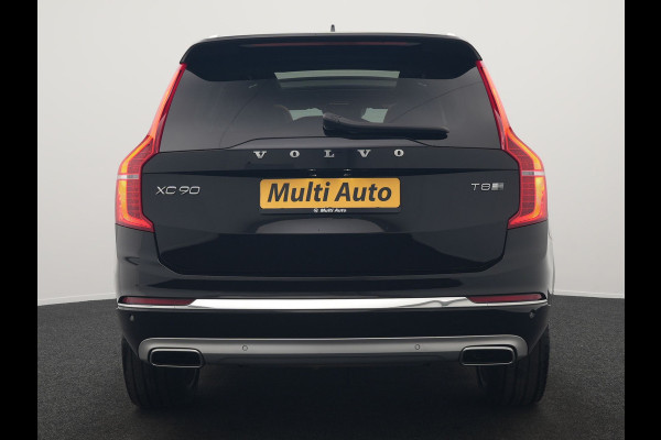 Volvo XC90 T8 Twin Engine AWD Inscription 7 Persoons PHEV 394pk Dealer O.H. | Panodak | Adaptive Cruise | Luxe Lederen Sportstoelen Memory & Verwarmd | 360 Camera | Head Up | Harman Kardon | Apple Carplay | Blis | Virtual | Navigatie | 21"L.M | Plug In Hybrid