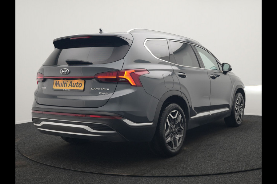 Hyundai Santa Fe 1.6 T-GDI Comfort Smart Sky PHEV 266pk Dealer O.H. | Trekhaak Afn. | Panodak | Adaptive Cruise | Camera | Krell Audio | Lederen Sportstoelen Verwarmd | Apple Carplay | Keyless | Blis | Stuur Verwarmd | Navigatie | DAB | Plug In Hybrid