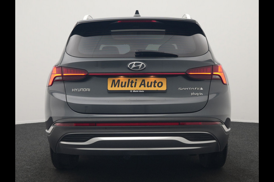 Hyundai Santa Fe 1.6 T-GDI Comfort Smart Sky PHEV 266pk Dealer O.H. | Trekhaak Afn. | Panodak | Adaptive Cruise | Camera | Krell Audio | Lederen Sportstoelen Verwarmd | Apple Carplay | Keyless | Blis | Stuur Verwarmd | Navigatie | DAB | Plug In Hybrid